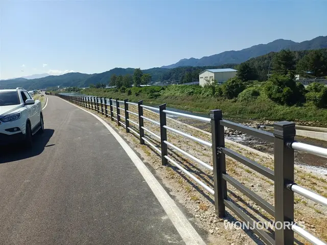 가드레일 시공 사례 7